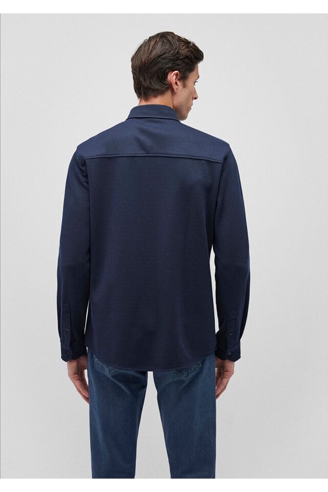 MAVİ ERKEK UZUN KOL GÖMLEK Baritone Blue 0211236-86415