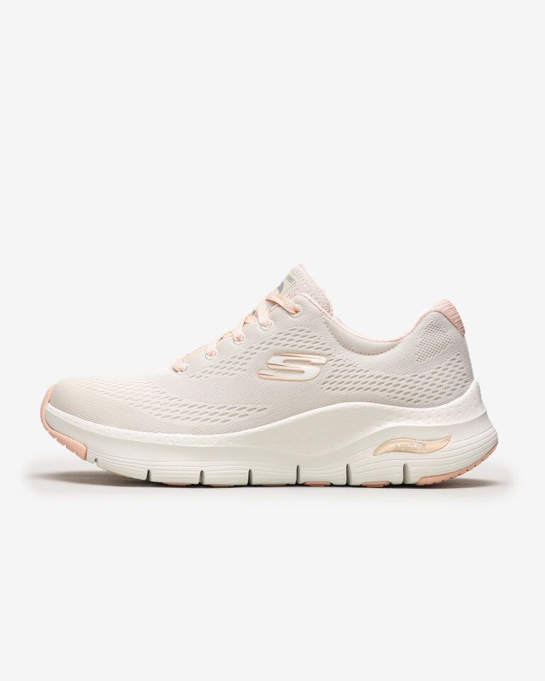 SKECHERS KADIN NATÜREL/MERCAN ARCH FİT - SUNNY OUTLOOK SPOR AYAKKABI 149057 NTCL