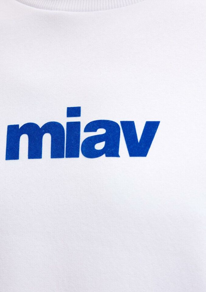 MAVİ ERKEK MİAV BASKILI SWEATSHIRT Beyaz 0610925-620