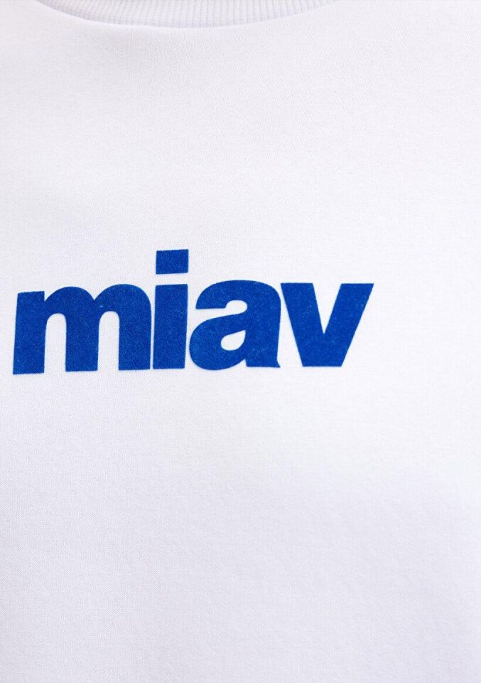 MAVİ ERKEK MİAV BASKILI SWEATSHIRT Beyaz 0610925-620