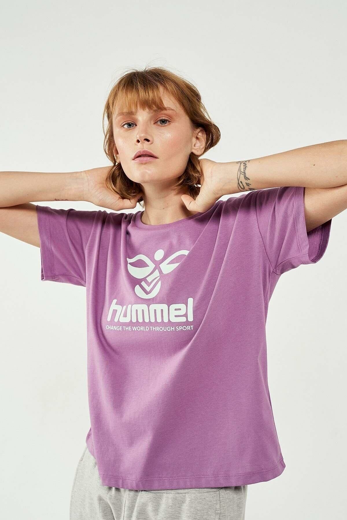 HUMMEL KADIN KISA KOL T-SHIRT VODER T-SHIRT