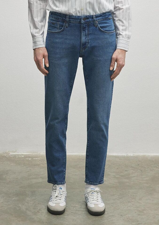 MAVİ ERKEK LONDON Mid Brushed Classic Denim 0010172-85902