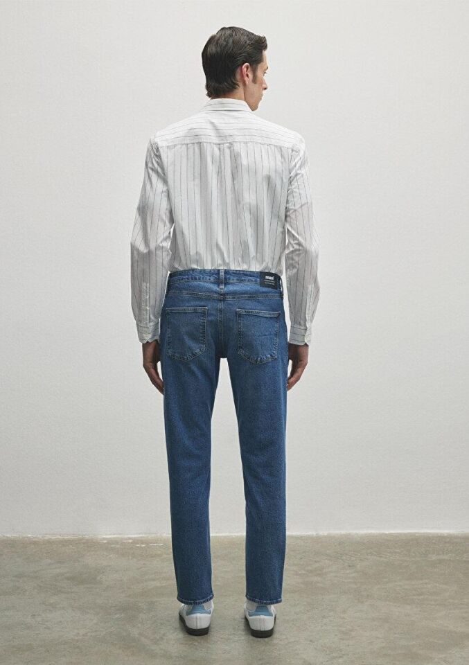 MAVİ ERKEK LONDON Mid Brushed Classic Denim 0010172-85902