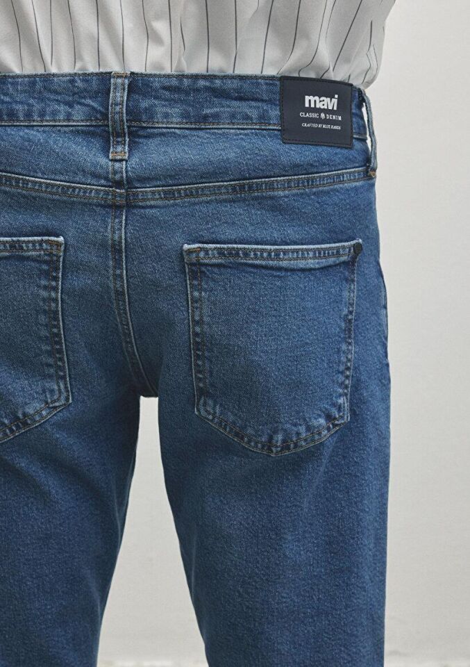 MAVİ ERKEK LONDON Mid Brushed Classic Denim 0010172-85902