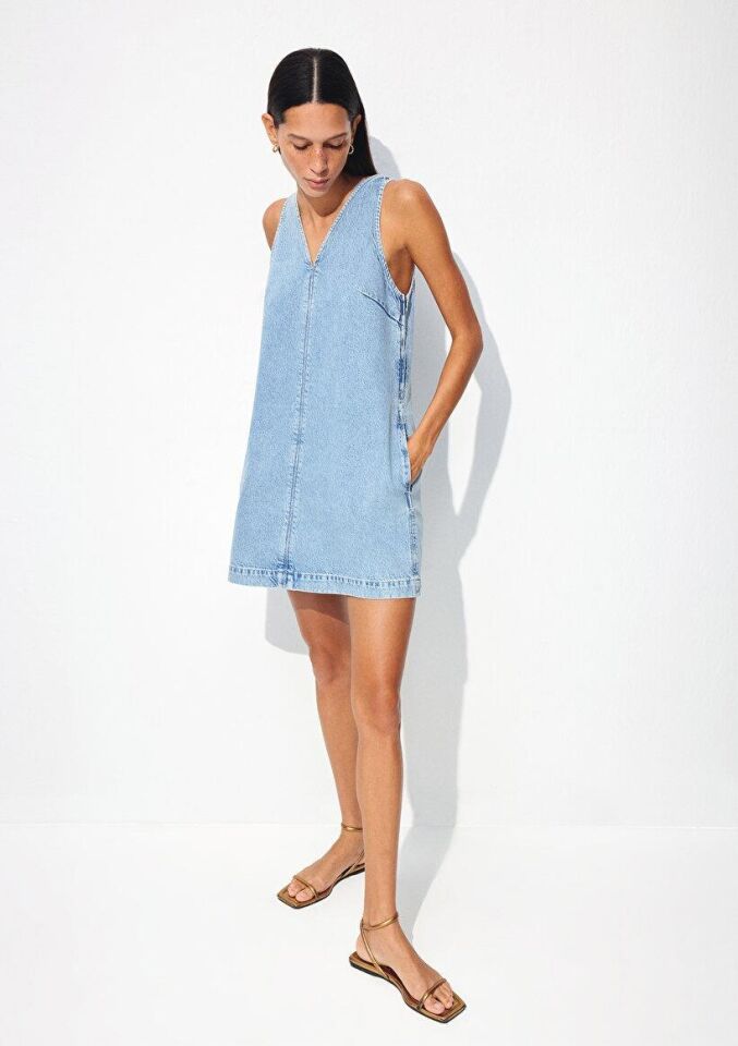 MAVİ KADIN BERTHA  Mid Brushed Denim 1310425-87103