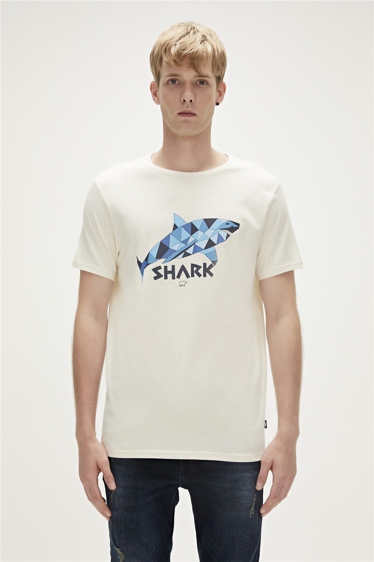 BAD BEAR ERKEK SHARK T-SHIRT 23.01.07.024