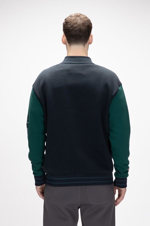 BAD BEAR ERKEK POLAR ELEVEN COLLAGE JACKET 25.02.15.007