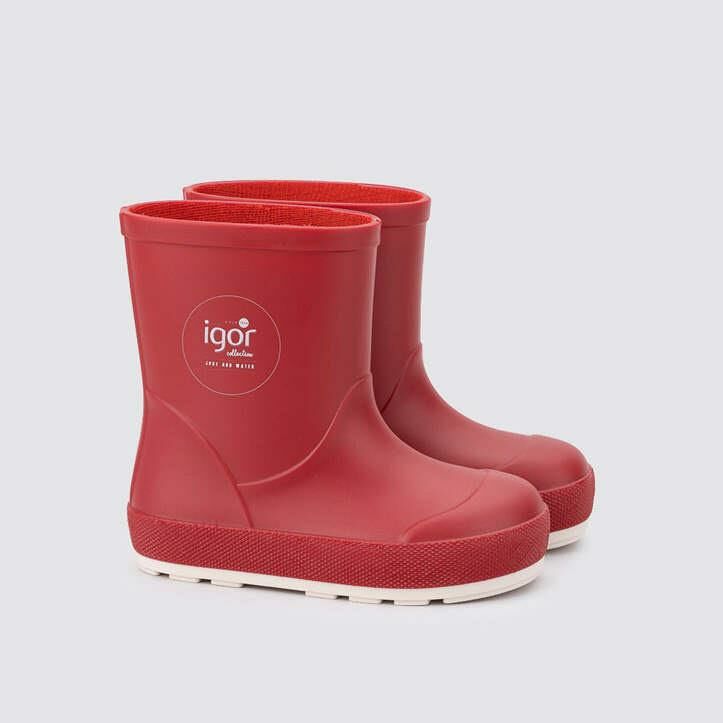 IGOR ÇOCUK KIRMIZI W10307 YOGI NAUTICO ÇİZME W10307-IGR005