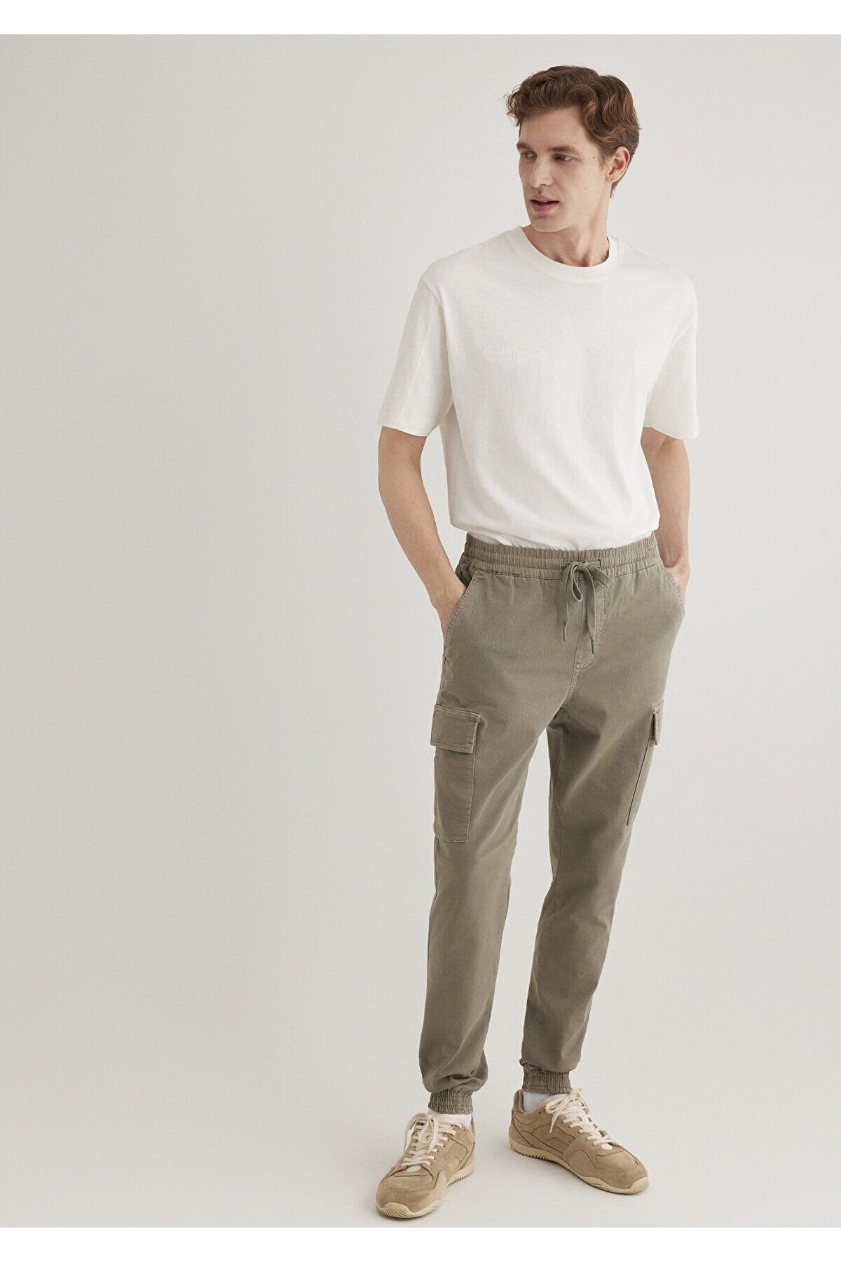 MAVİ ERKEK KARGO PANTOLON Soluk Haki 000125-71818