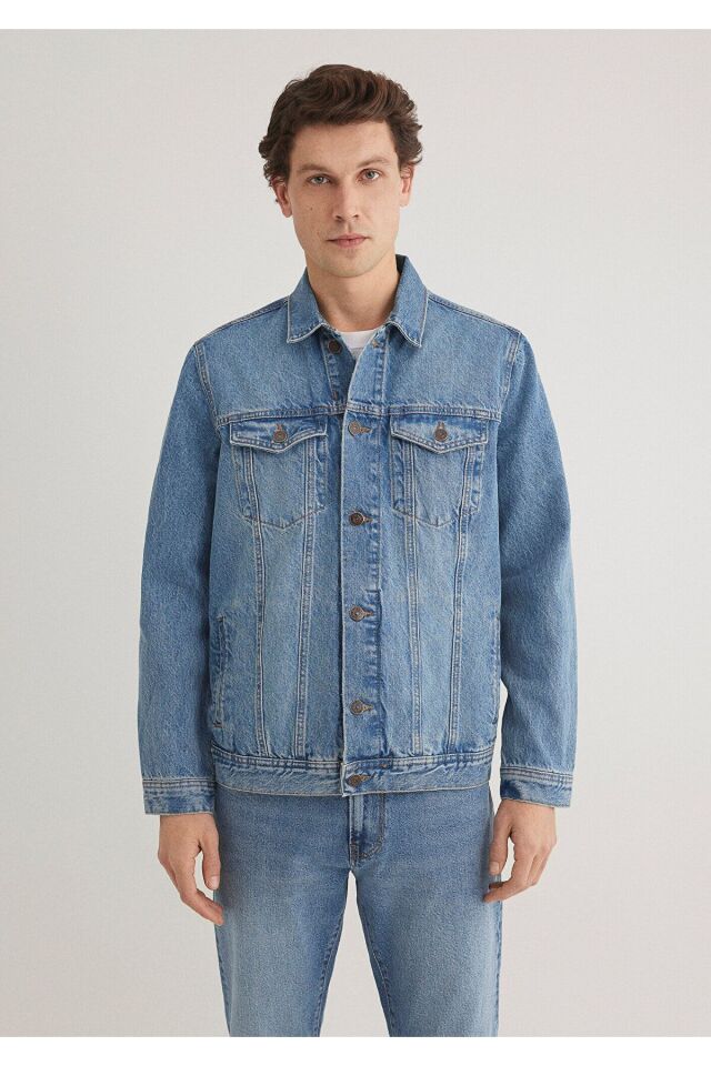 MAVİ ERKEK DRAKE Dark Foggy Classic Denim 010143-89136