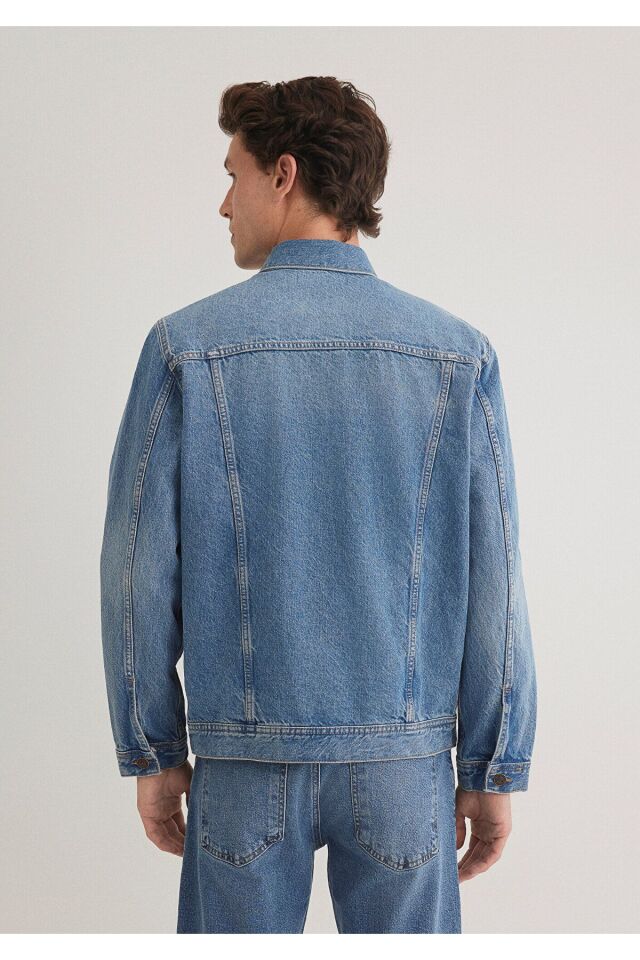 MAVİ ERKEK DRAKE Dark Foggy Classic Denim 010143-89136