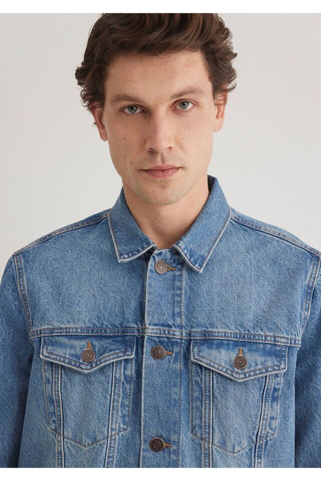 MAVİ ERKEK DRAKE Dark Foggy Classic Denim 010143-89136