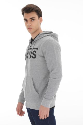 VANS ERKEK CEKET GRİ CLASSIC ZIP HOODIE II VN0A456CADY1