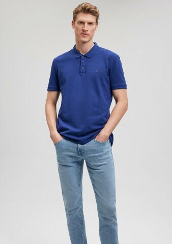 MAVİ ERKEK POLO TİŞÖRT Derin Lacivert 064946-70758 LACİVERT - M