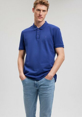 MAVİ ERKEK POLO TİŞÖRT Derin Lacivert 064946-70758 LACİVERT - M