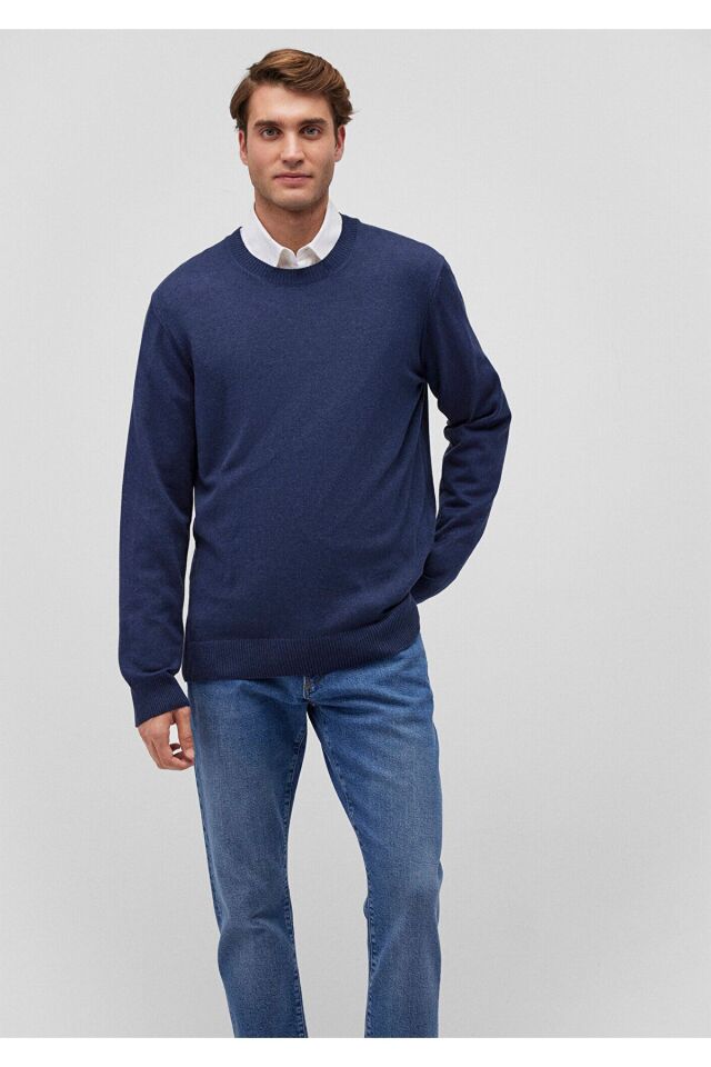 MAVİ ERKEK KAZAK Derin Lacivert 0710186-70497