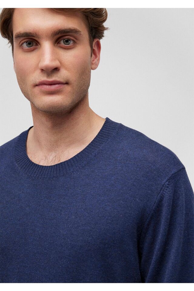 MAVİ ERKEK KAZAK Derin Lacivert 0710186-70497