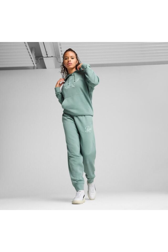 PUMA KADIN SCRIPT COMFORT SWEATPANTS EŞOFMAN ALT 68498530