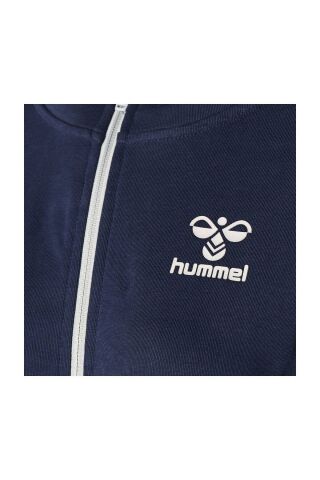 HUMMEL KADIN FERMUARLI HOODIE CAMILLEST ZIP HOODIE 920829 Real Navy - XS