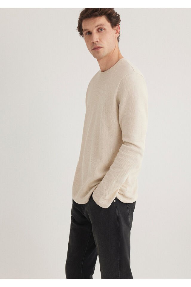 MAVİ ERKEK UZUN KOL PENYE Bej 0611925-70072