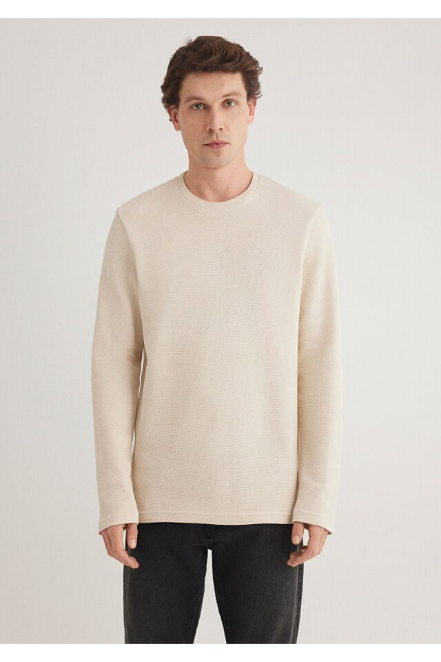 MAVİ ERKEK UZUN KOL PENYE Bej 0611925-70072