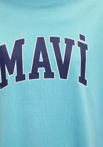 MAVİ KADIN MAVİ BASKILI TİŞÖRT Su Mavisi 1600843-71463