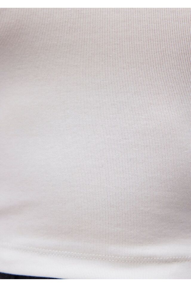 MAVİ KADIN UZUN KOLLU PENYE UST  Kırık Beyaz 1612822-70057