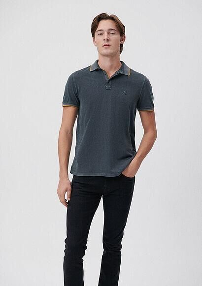 MAVİ ERKEK POLO TİŞÖRT  Gölge Gri 065920-30653