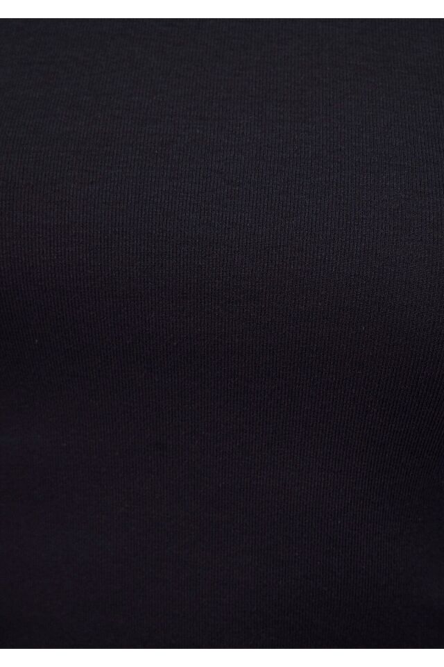 MAVİ KADIN UZUN KOLLU PENYE UST  Siyah 1612822-900