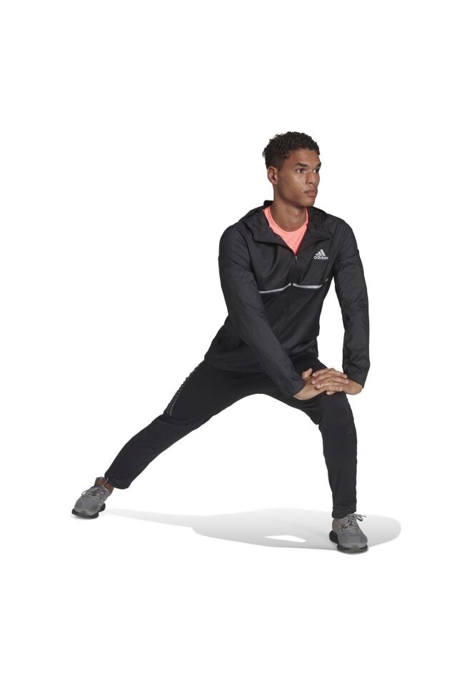 ADİDAS ERKEK KAPÜŞONLU ÜST OWN THE RUN JKT H58592