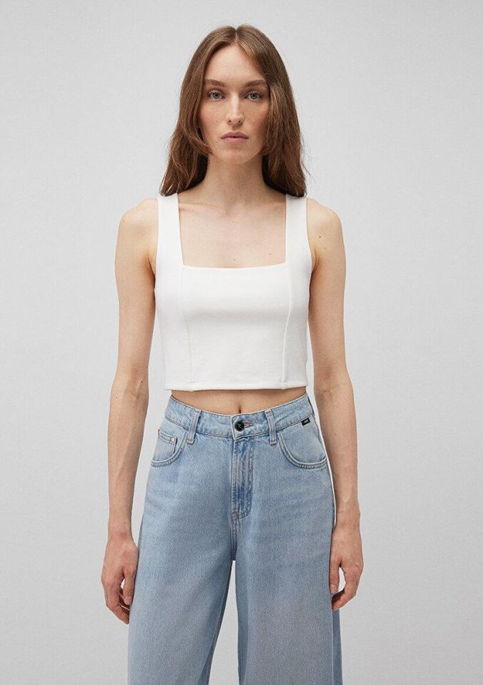 MAVİ KADIN ASKILI PENYE Kırık Beyaz 1612657-70057