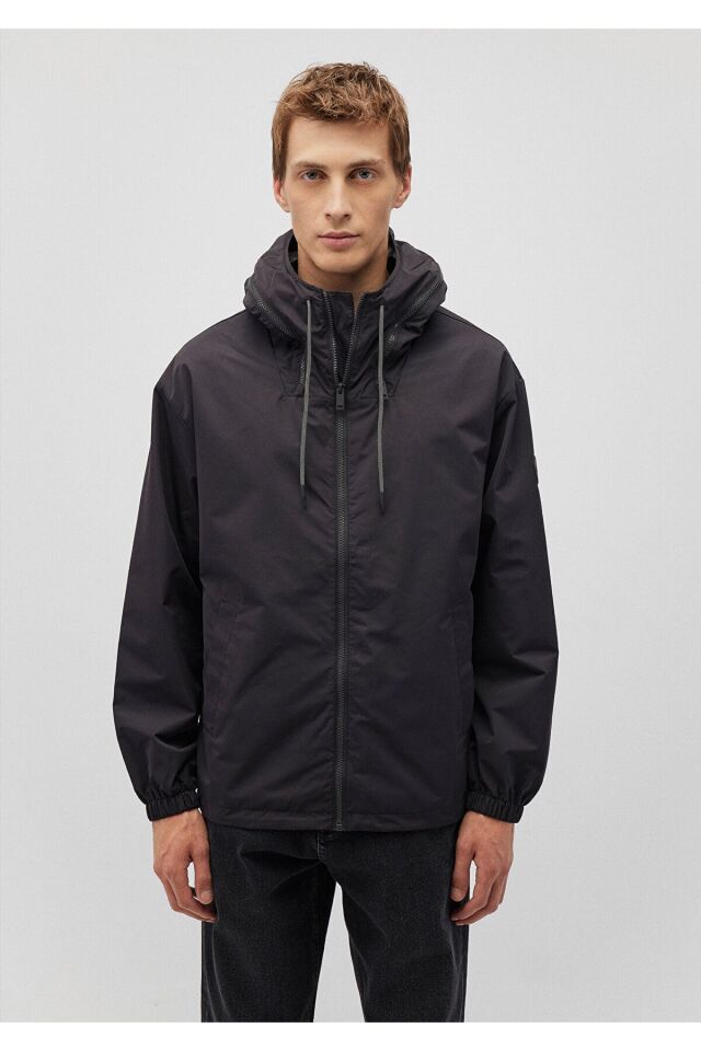 MAVİ ERKEK KAPÜŞONLU CEKET Kömür 0110232-70087