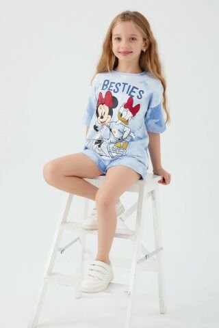 DISNEY MINNIE MOUSE KIZ ÇOCUK ŞORT TAKIMI D4780-3