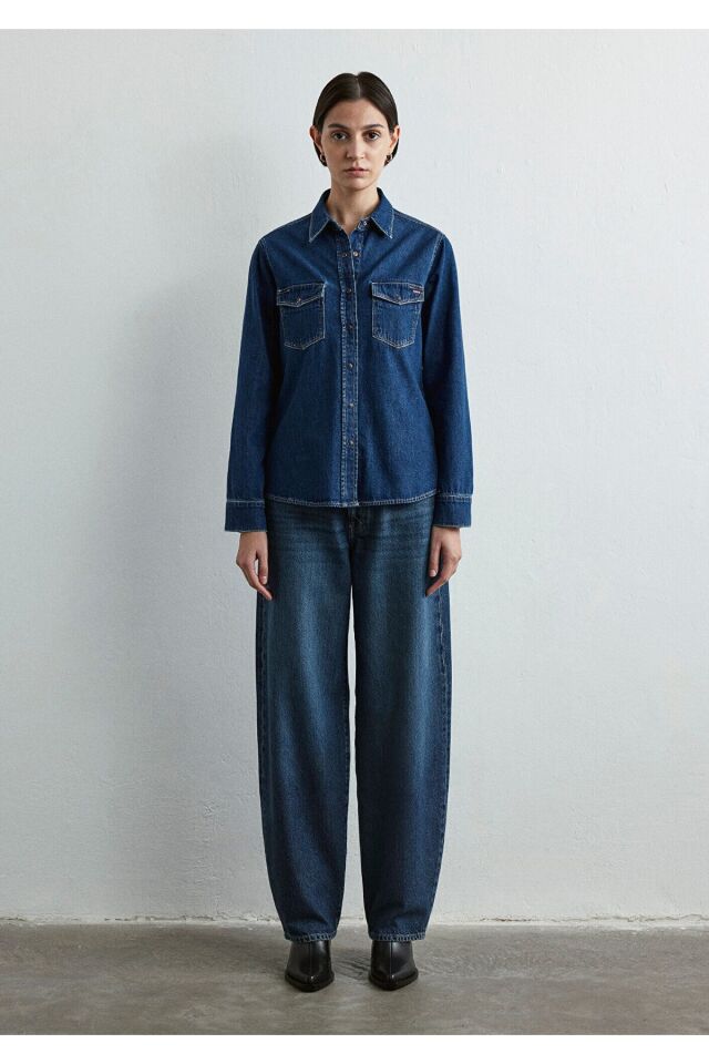 MAVİ KADIN LEVIA Dark Blue Classic Denim 1210477-87814