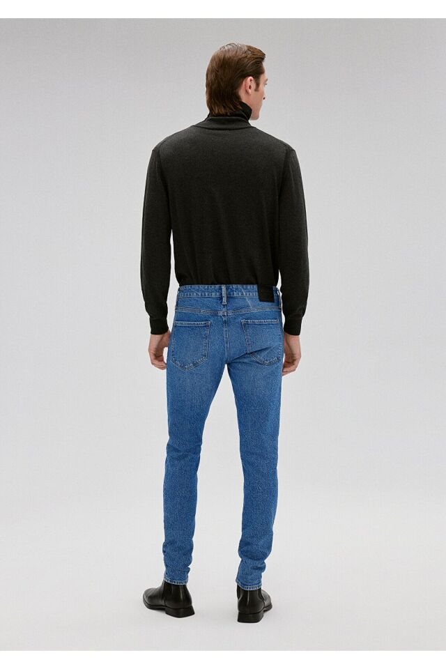 MAVİ ERKEK KVNÇ Mid Brushed Mavi Black 001070-85901 MAVİ - 33/34