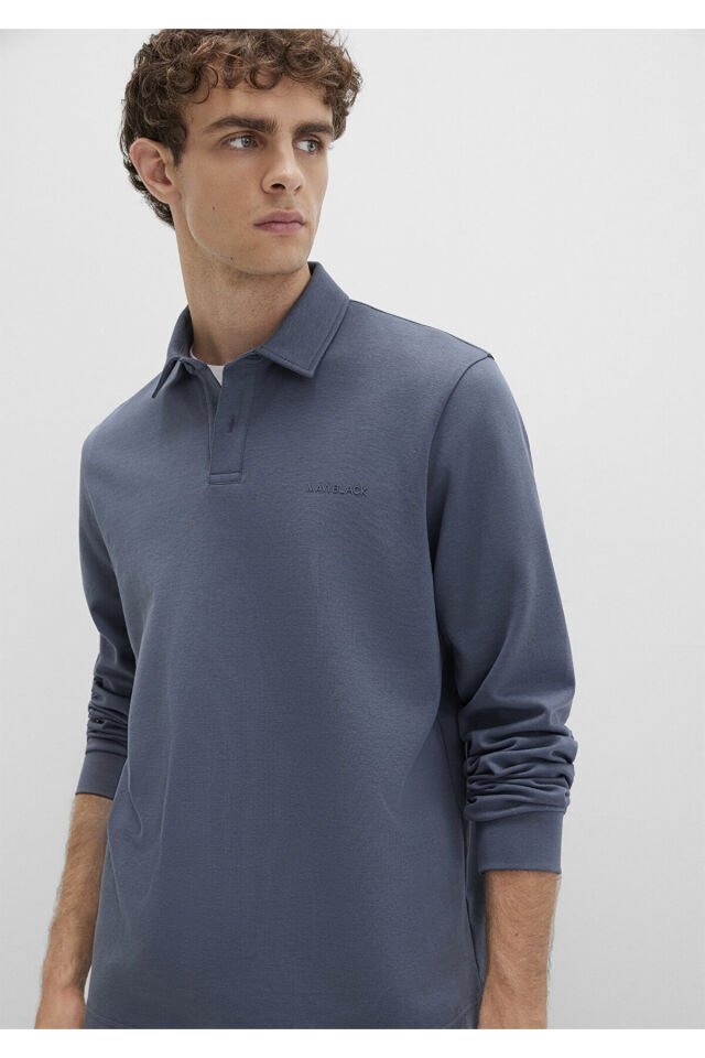 MAVİ ERKEK DÜĞMELİ PENYE Koyu Deniz Mavi 0613043-80776