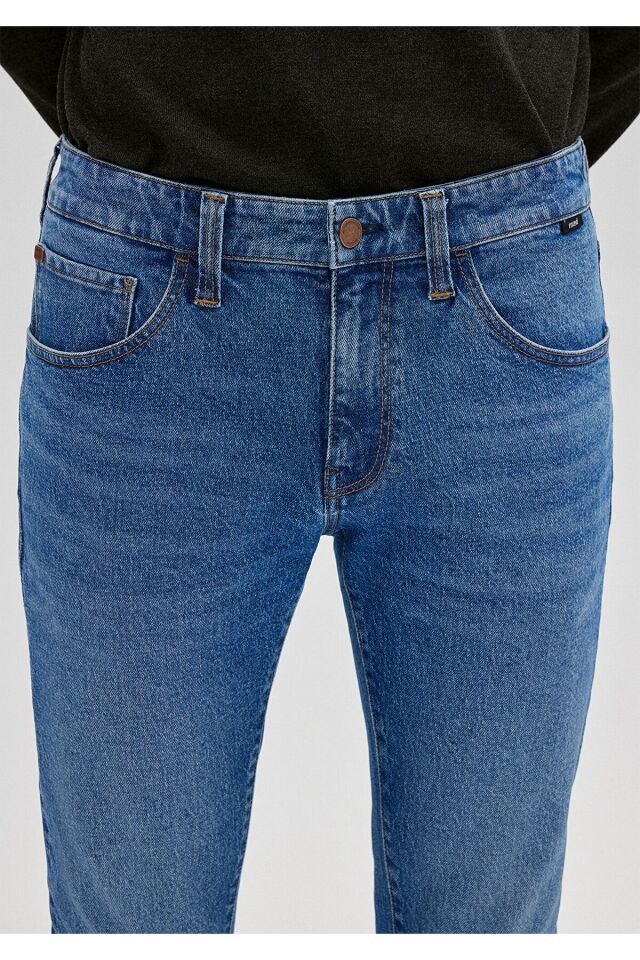 MAVİ ERKEK KVNÇ Mid Brushed Mavi Black 001070-85901 MAVİ - 34/30