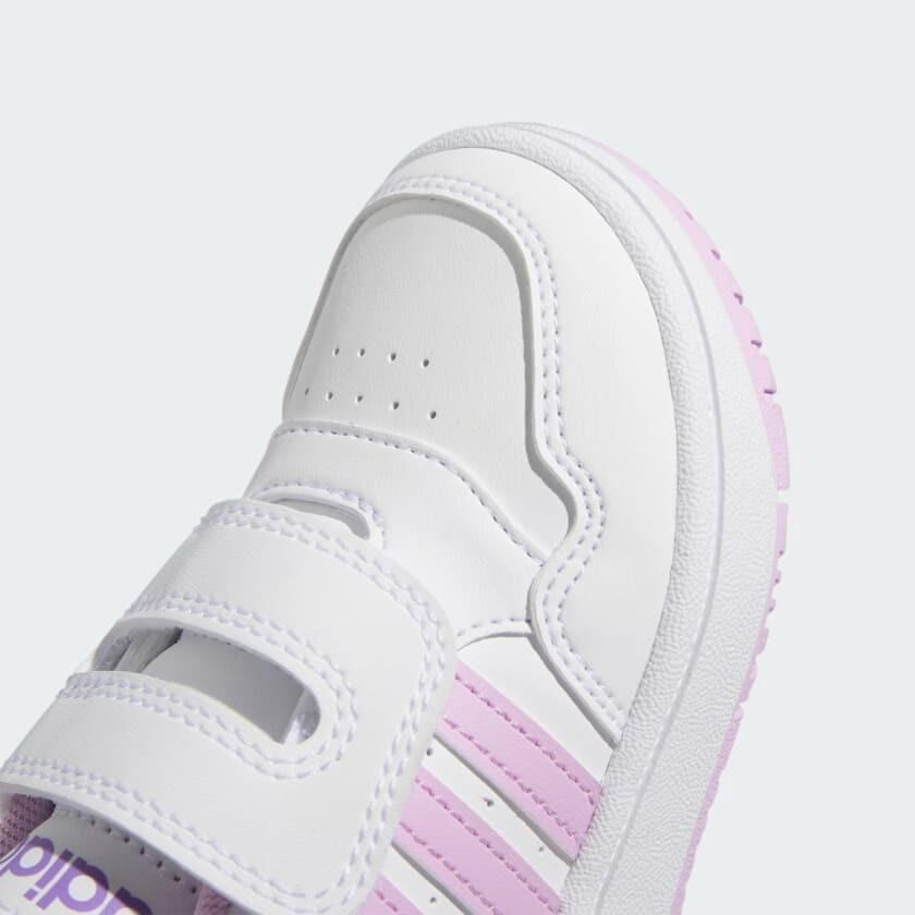 ADİDAS ÇOCUK SPOR AYAKKABI HOOPS 3.0 CF I IF7734 BEYAZ - 25