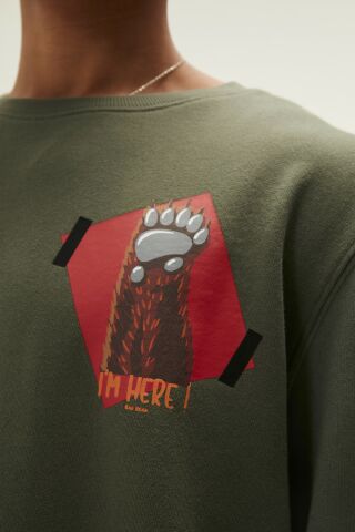 BAD BEAR ERKEK HERE CREWNECK 22.02.12.016
