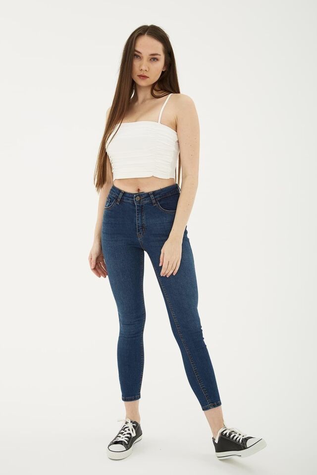 FASHION FRIENDS KADIN DENİM PANTOLON 23K0565K1