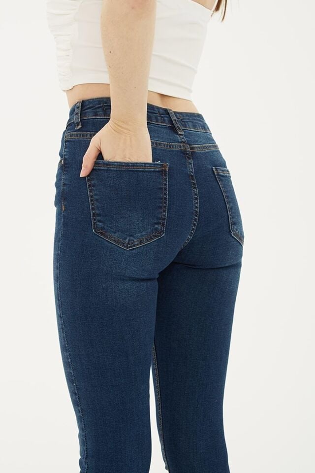 FASHION FRIENDS KADIN DENİM PANTOLON 23K0565K1