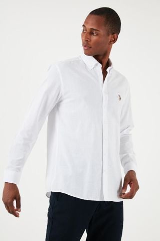 U.S. POLO ASSN. ERKEK DOKUMA GOMLEK G081GL004-0-1829583
