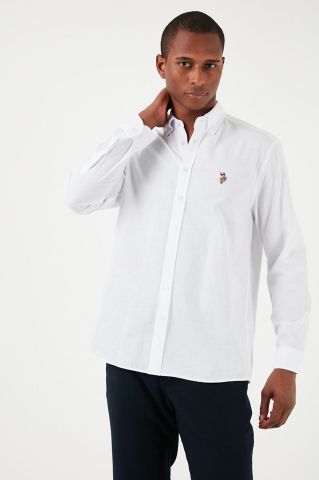 U.S. POLO ASSN. ERKEK DOKUMA GOMLEK G081GL004-0-1829583