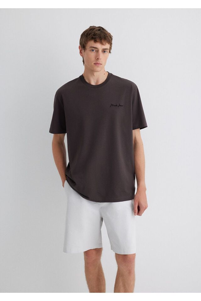 MAVİ ERKEK MAVİ JEANS TİŞÖRT After Dark 0612733-70219 KAHVERENGİ - XXL