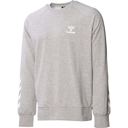 HUMMEL ERKEK SWEATSHIRT hmlT-ISAM 2.0 SWEATSHIRT 921455 GREY MELANGE - S