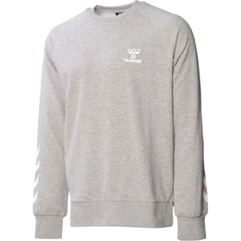 HUMMEL ERKEK SWEATSHIRT hmlT-ISAM 2.0 SWEATSHIRT 921455 GREY MELANGE - S