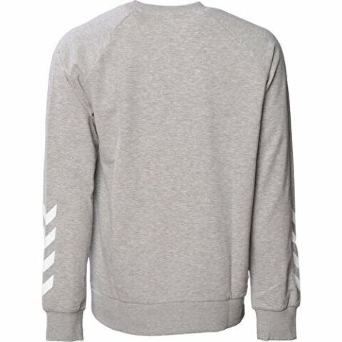 HUMMEL ERKEK SWEATSHIRT hmlT-ISAM 2.0 SWEATSHIRT 921455 GREY MELANGE - S