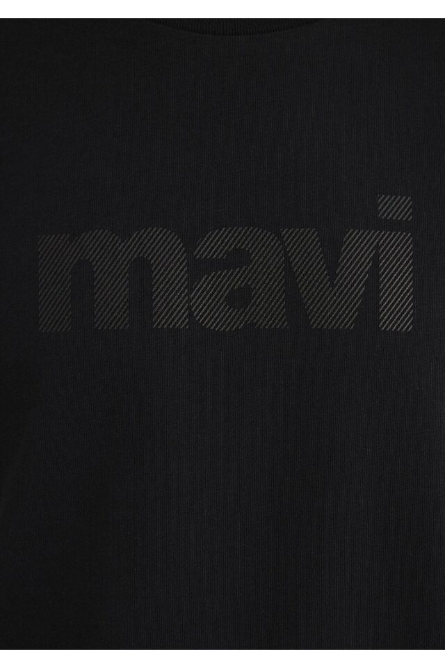 MAVİ ERKEK MAVİ LOGO TİŞÖRT Siyah 0611807-900