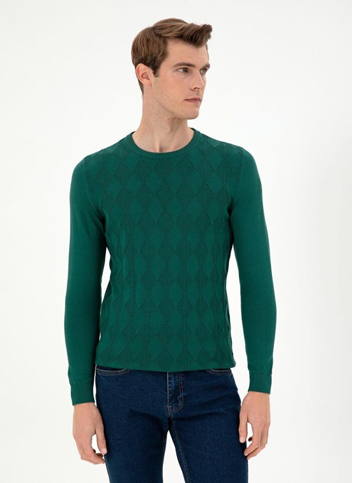 U.S. POLO ASSN. ERKEK DOKUMA GOMLEK G081GL0TK-000-1957259