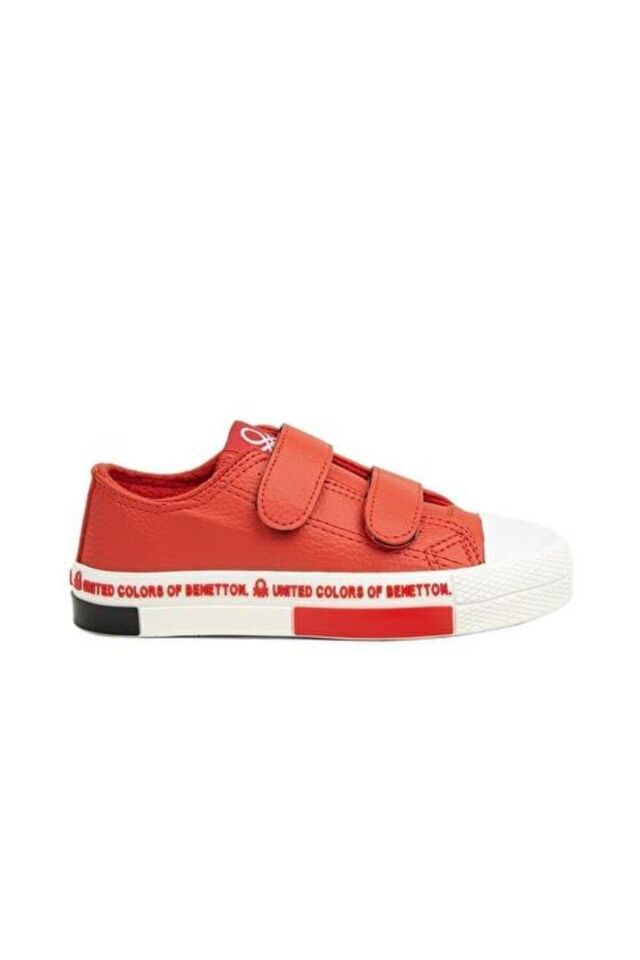 BENETTON ÇOCUK SİYAH SPOR AYAKKABI BN-30802 KIRMIZI - 24